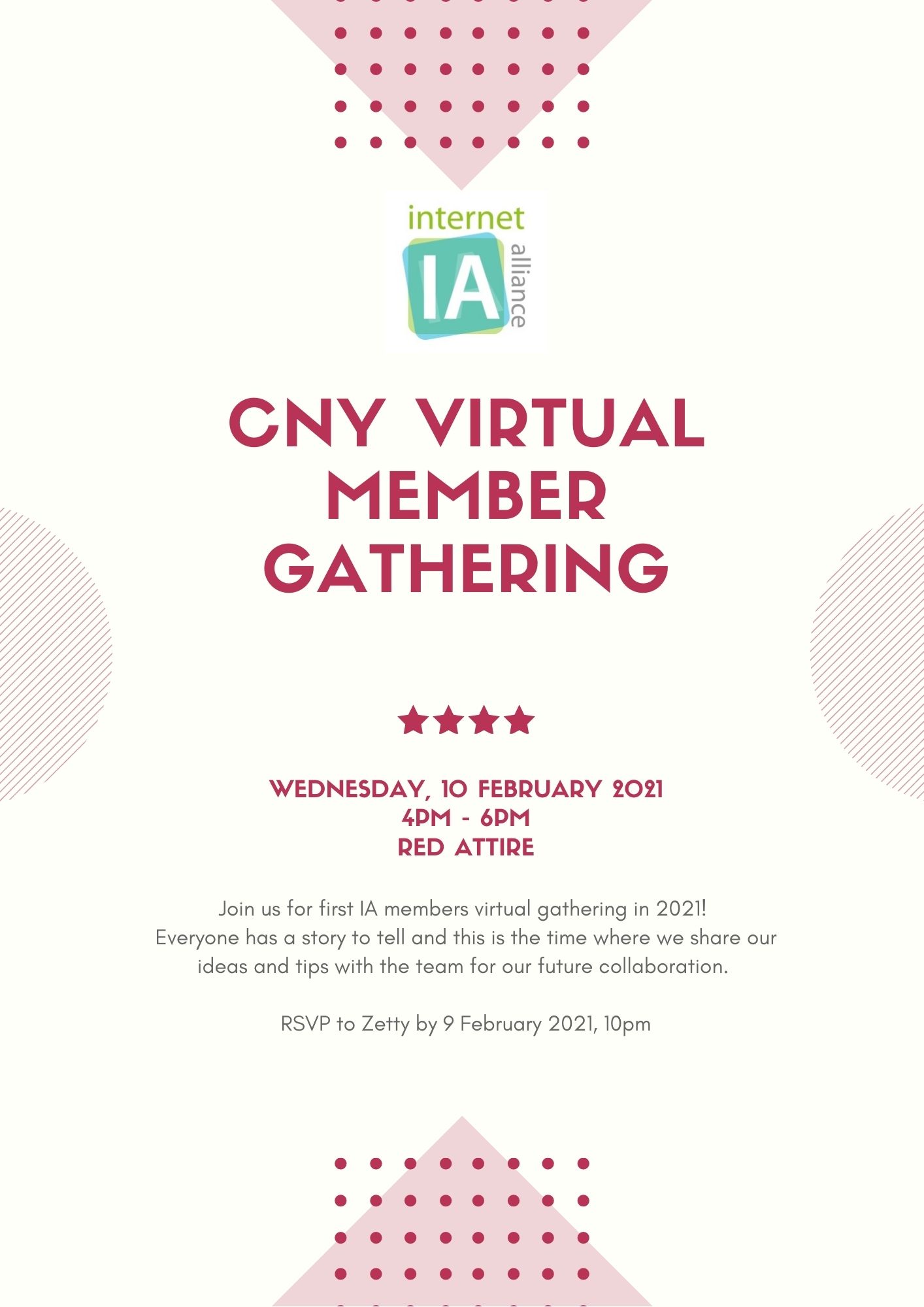 CNY Virtual Member gathering